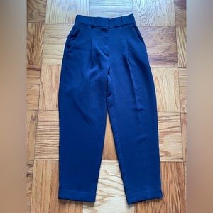 Aritzia Wilfred Dashwood Pants Navy Blue